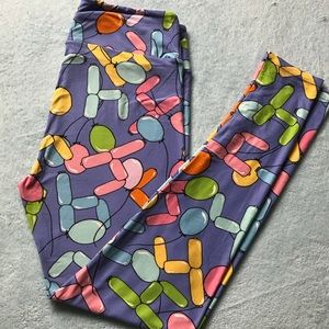 LuLaRoe TC balloon celebration 4 year bday EUC